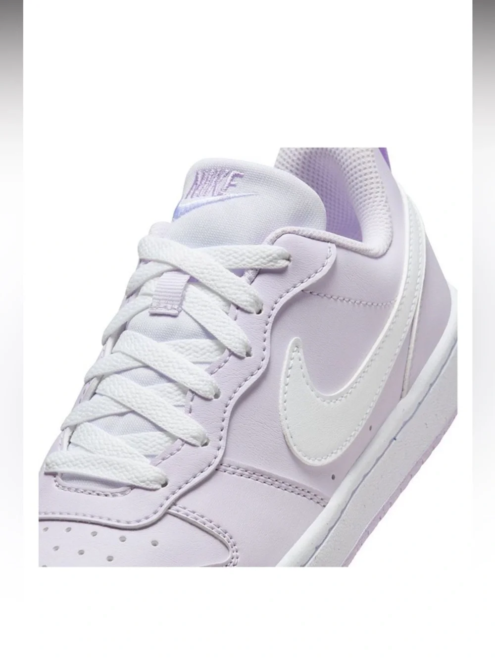 Nike Court Borough Low Recraft GS 'Barely Grape'Size 7y (8.5 women) New in Box